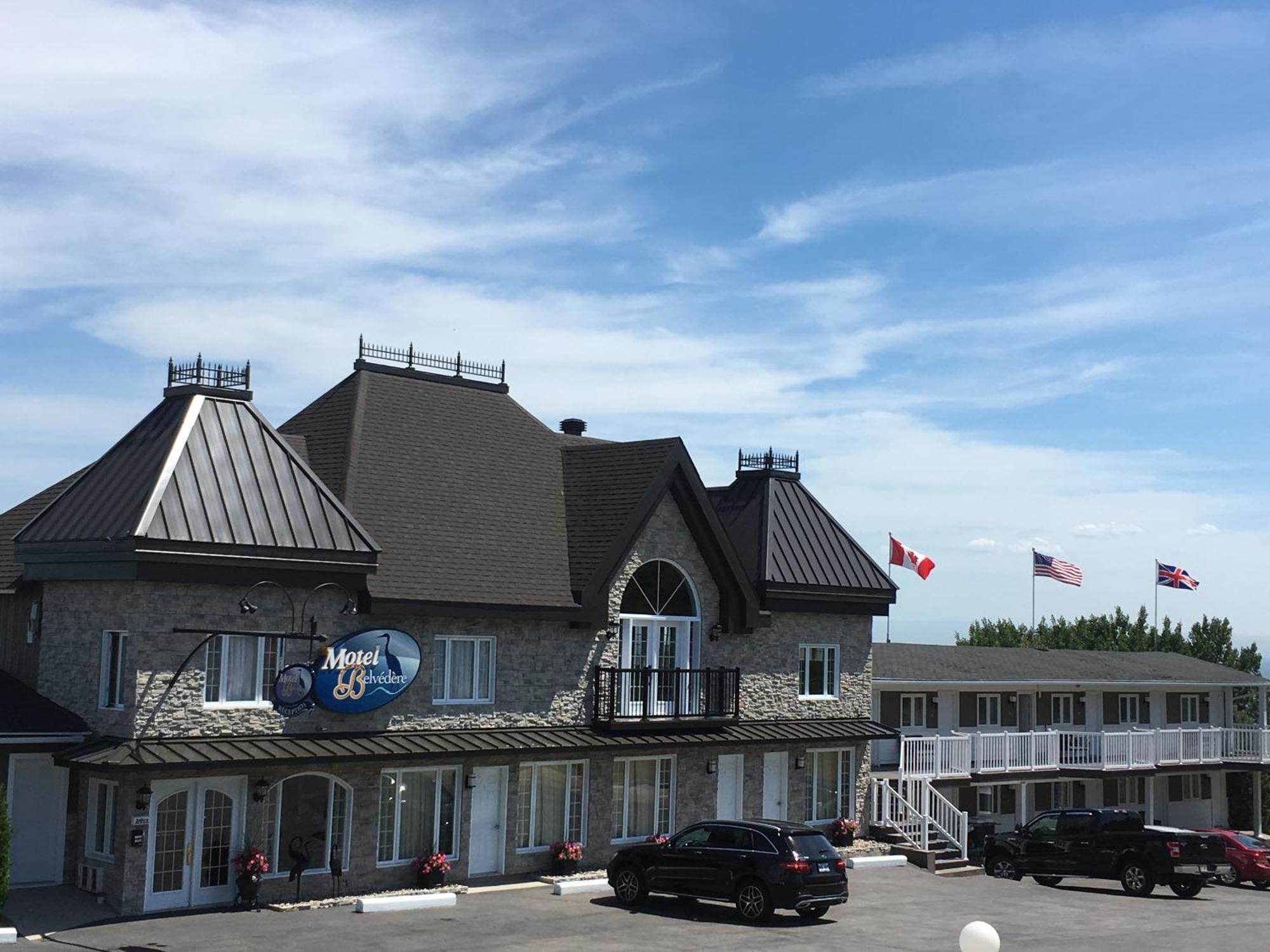 Motel Vue Belvedere Saint-Siméon Kültér fotó