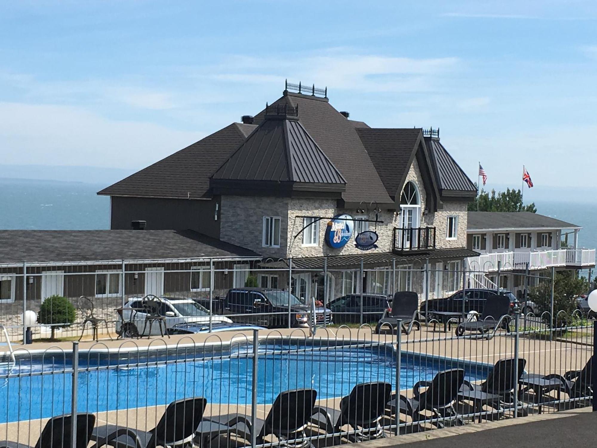 Motel Vue Belvedere Saint-Siméon Kültér fotó