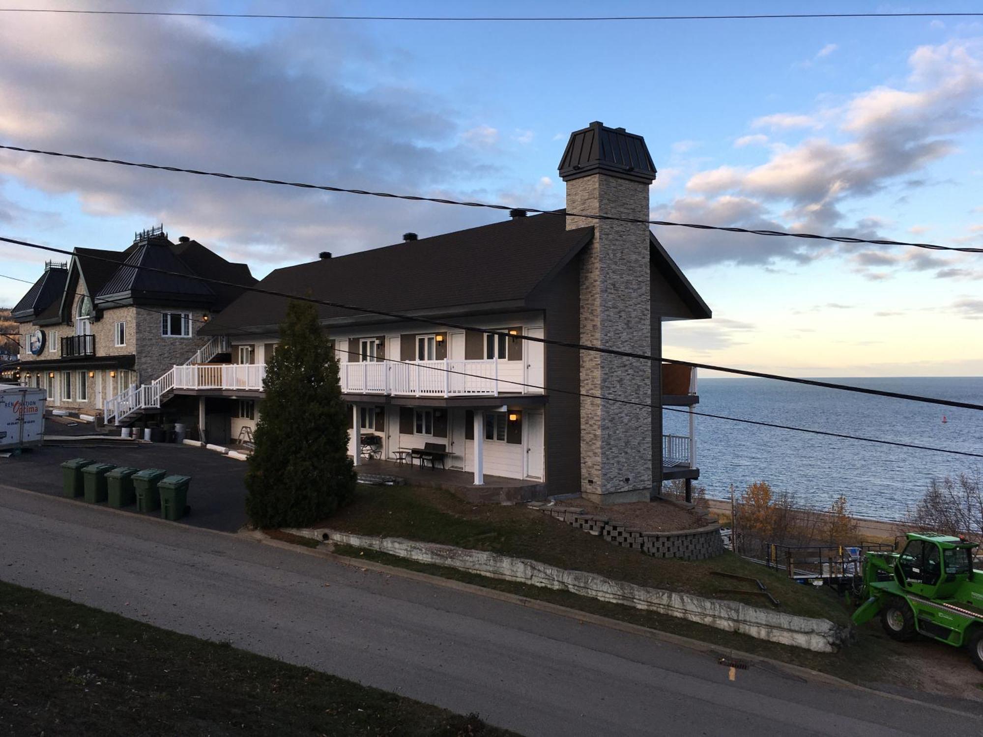 Motel Vue Belvedere Saint-Siméon Kültér fotó