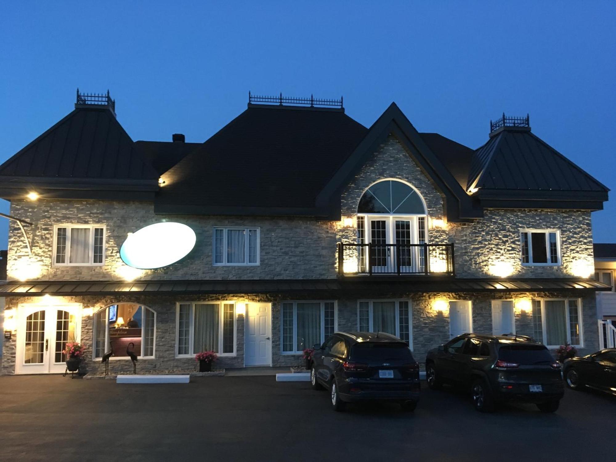 Motel Vue Belvedere Saint-Siméon Kültér fotó