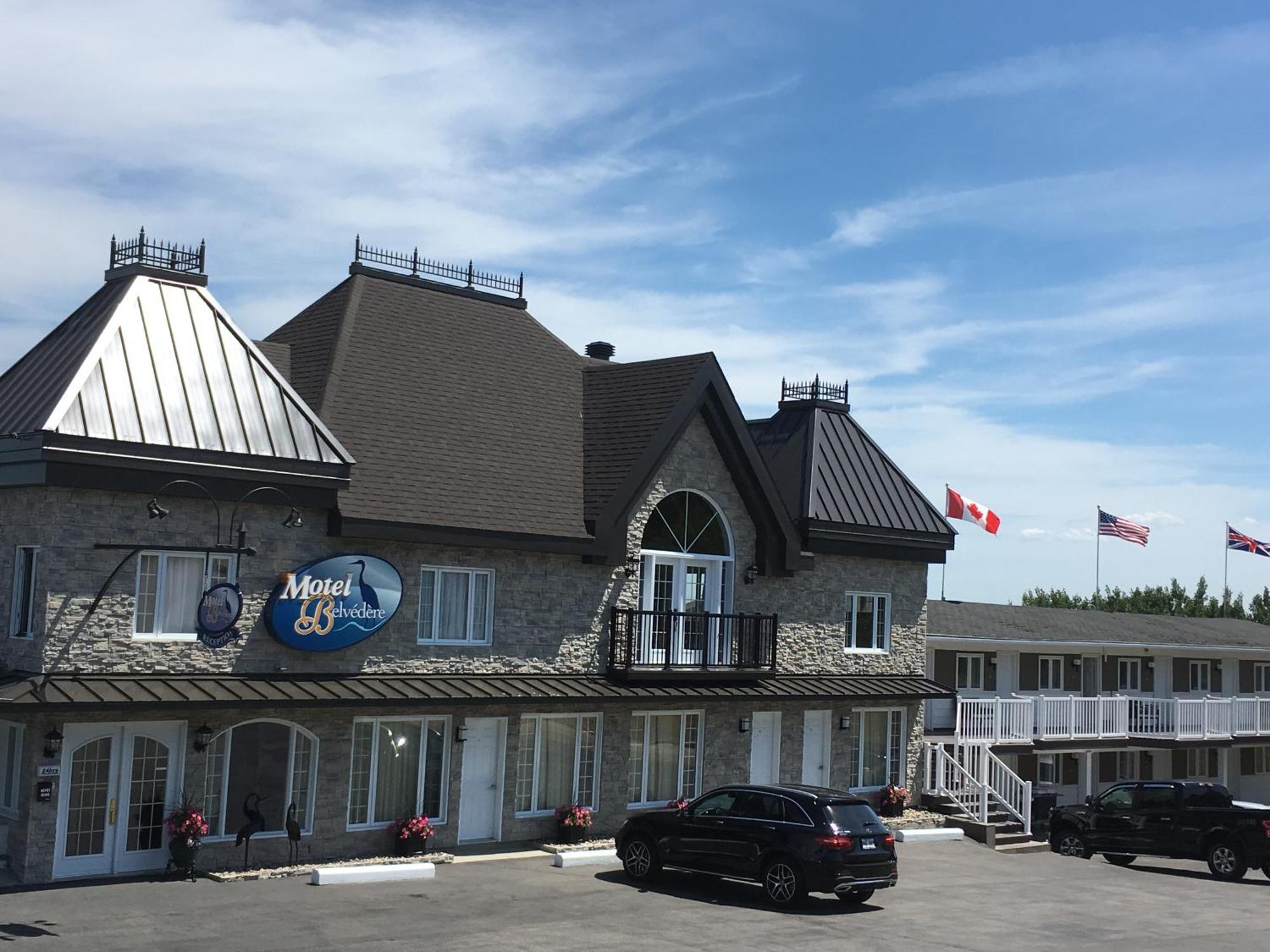 Motel Vue Belvedere Saint-Siméon Kültér fotó