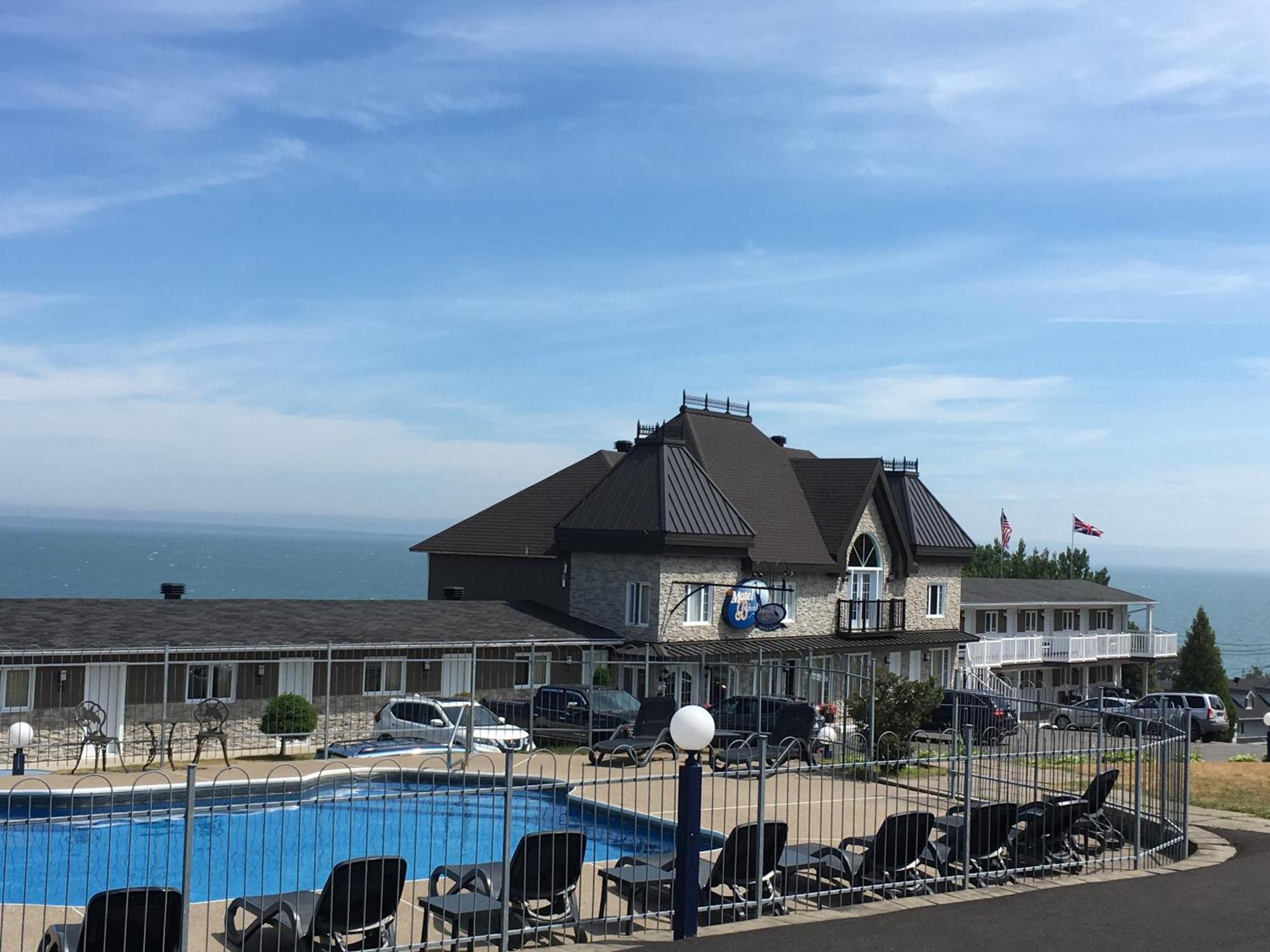 Motel Vue Belvedere Saint-Siméon Kültér fotó