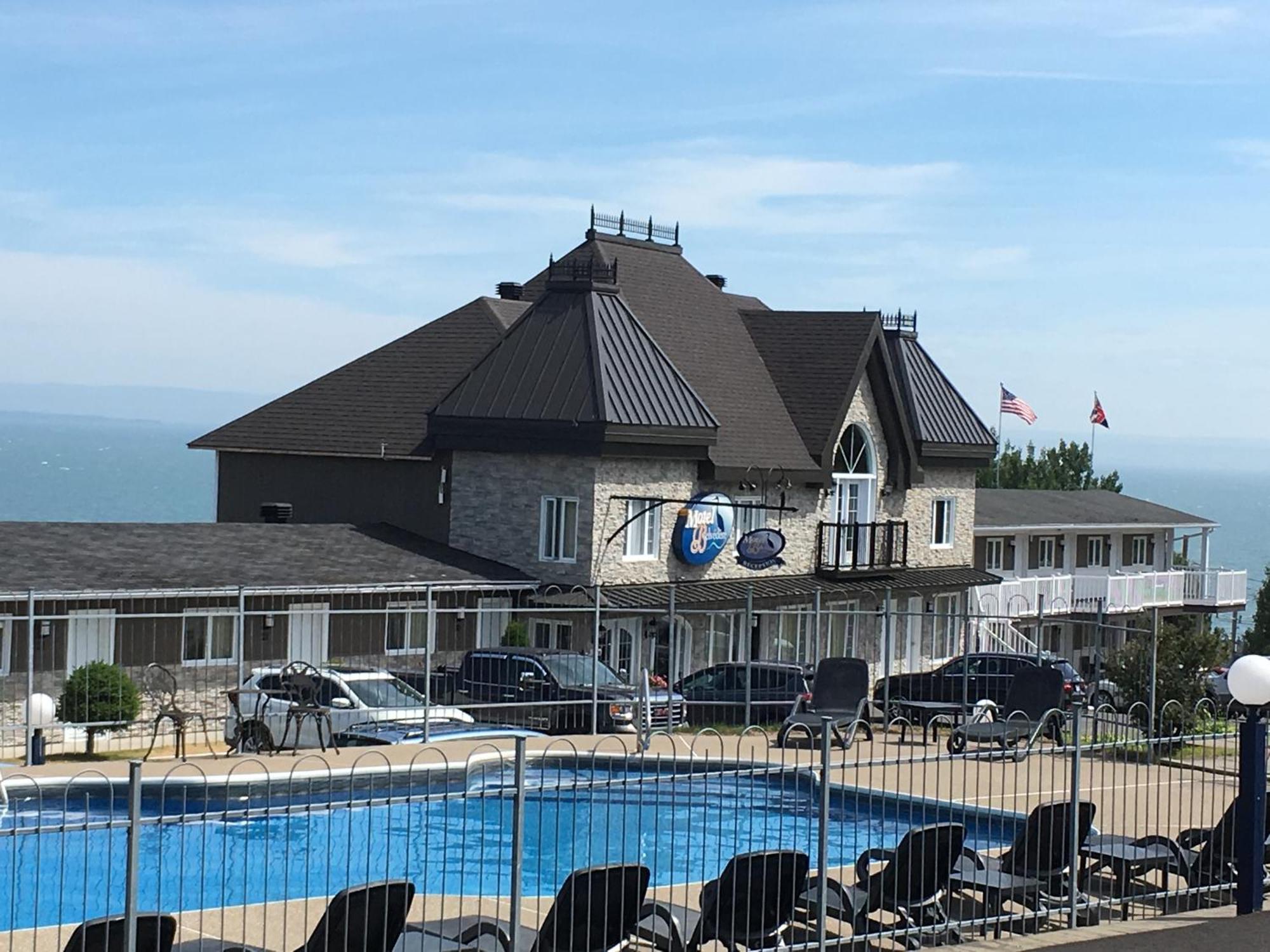 Motel Vue Belvedere Saint-Siméon Kültér fotó